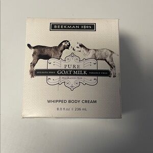 Beekman 1802 Pure Goat Milk Whipped Body Cream 8oz